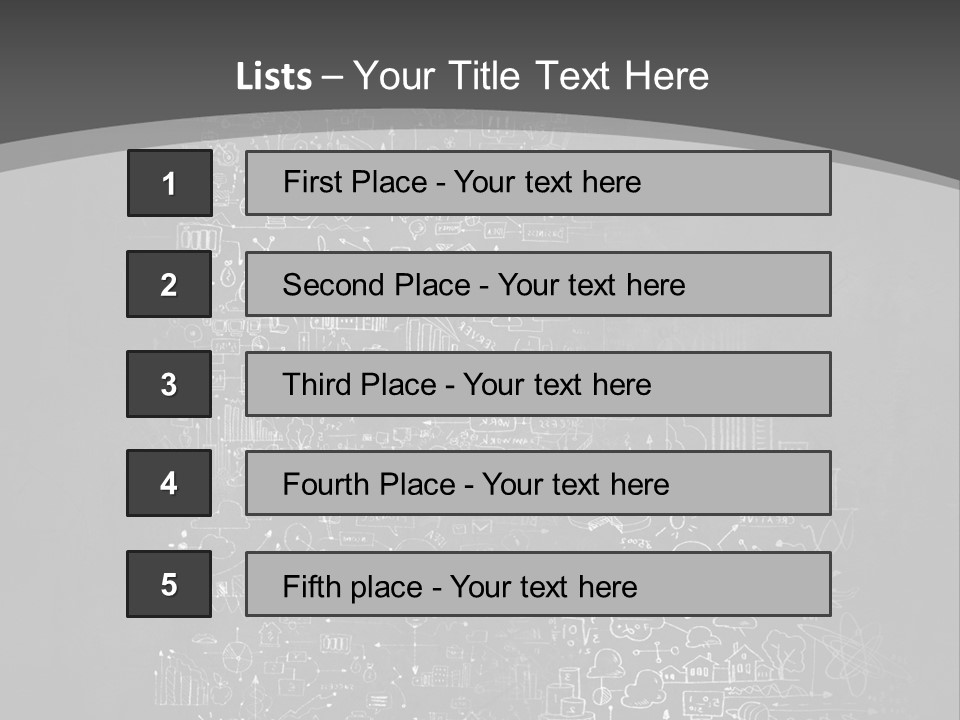 A Black And White Photo Of A Wall With A Lot Of Writing On It PowerPoint Template