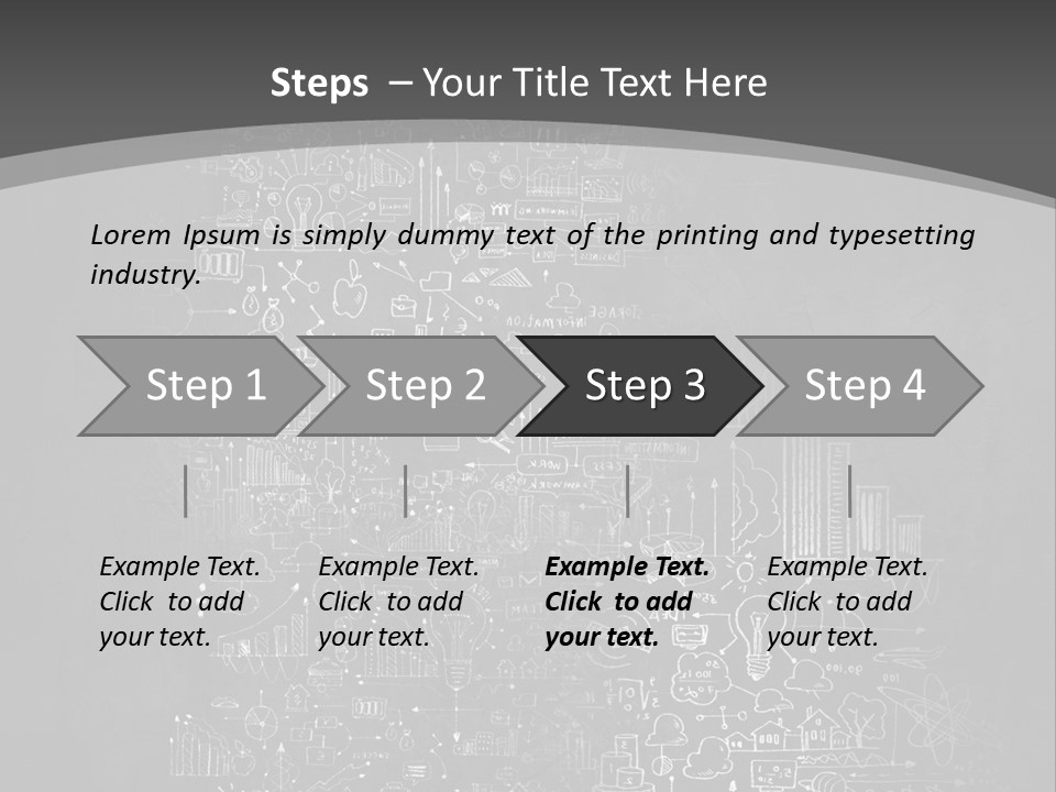 A Black And White Photo Of A Wall With A Lot Of Writing On It PowerPoint Template