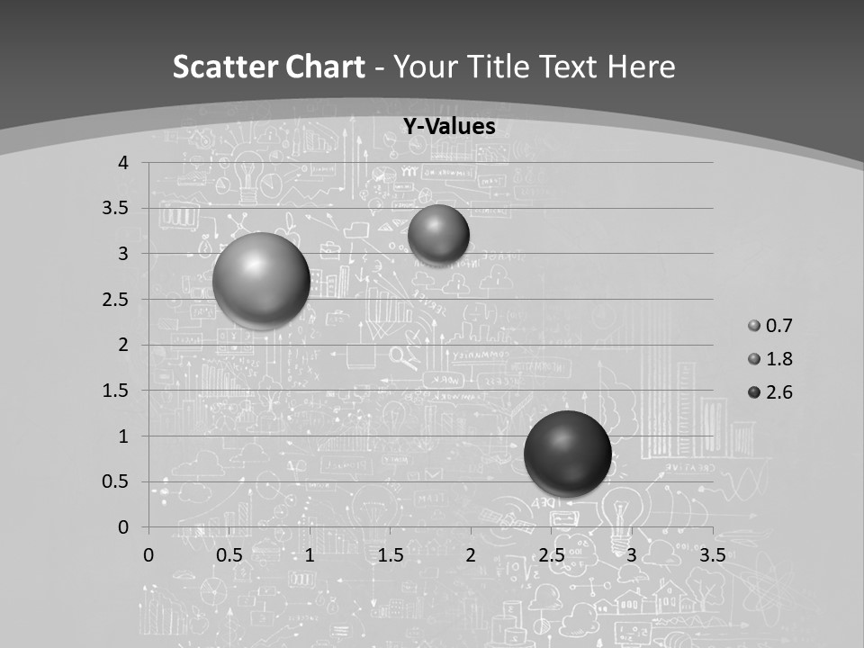 A Black And White Photo Of A Wall With A Lot Of Writing On It PowerPoint Template