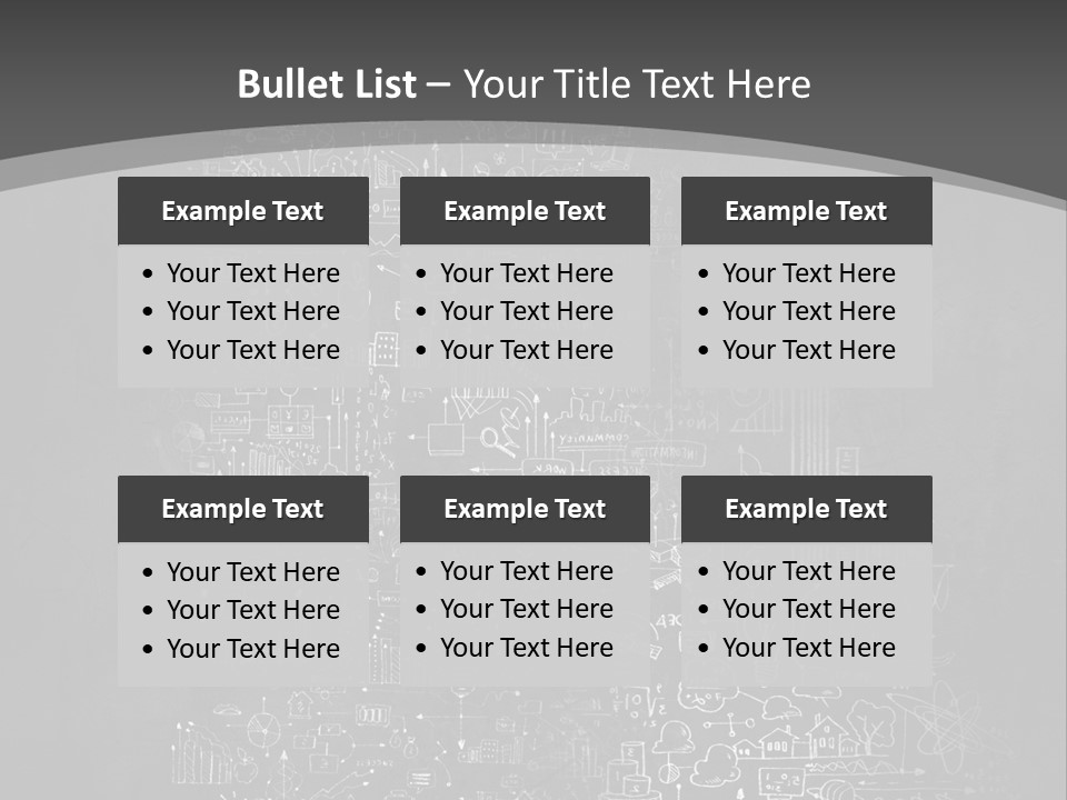 A Black And White Photo Of A Wall With A Lot Of Writing On It PowerPoint Template