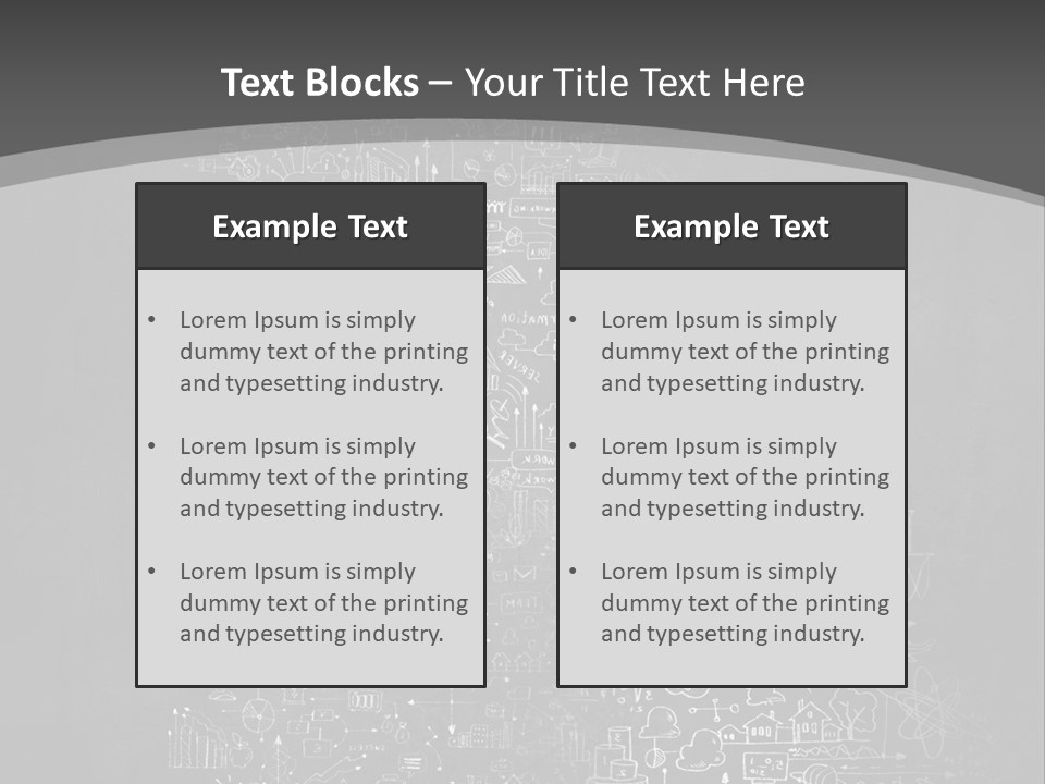 A Black And White Photo Of A Wall With A Lot Of Writing On It PowerPoint Template