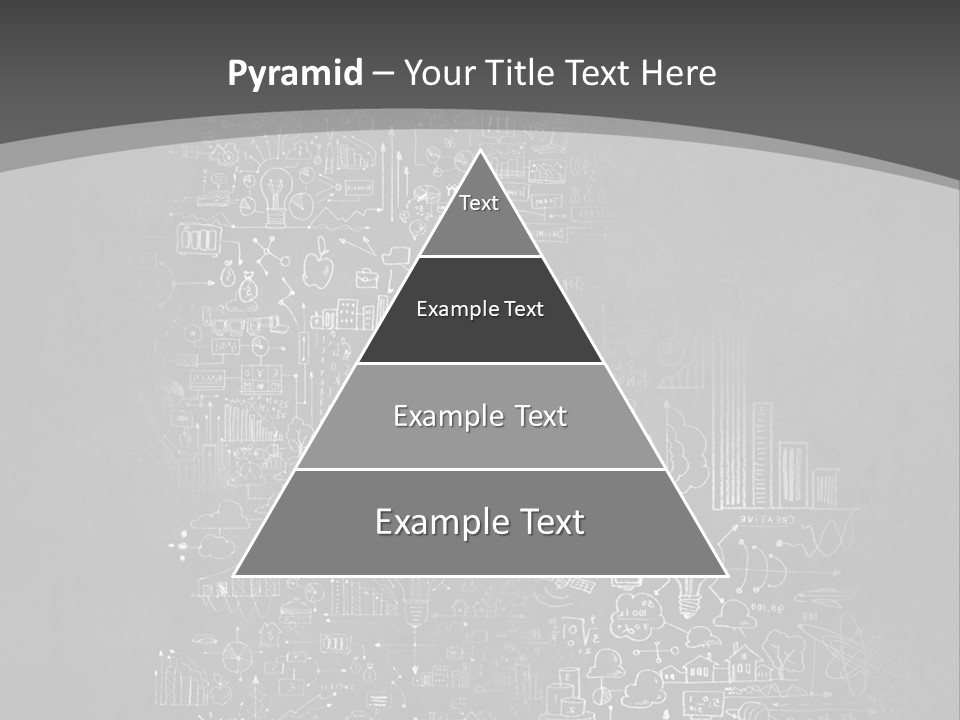 A Black And White Photo Of A Wall With A Lot Of Writing On It PowerPoint Template