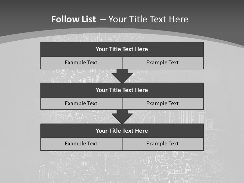 A Black And White Photo Of A Wall With A Lot Of Writing On It PowerPoint Template