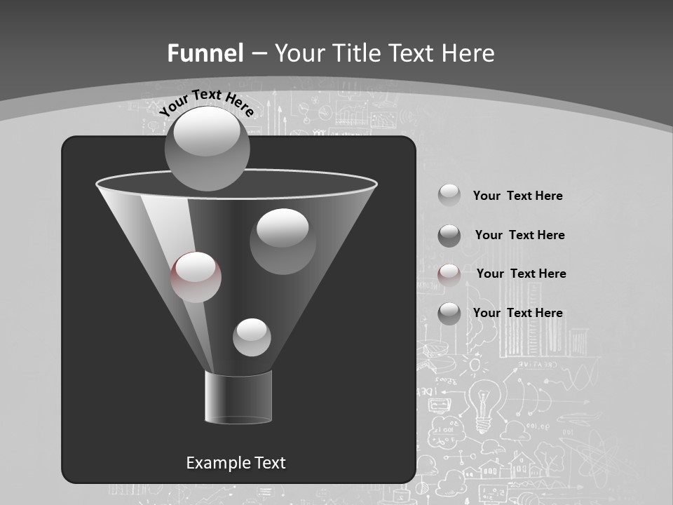 A Black And White Photo Of A Wall With A Lot Of Writing On It PowerPoint Template