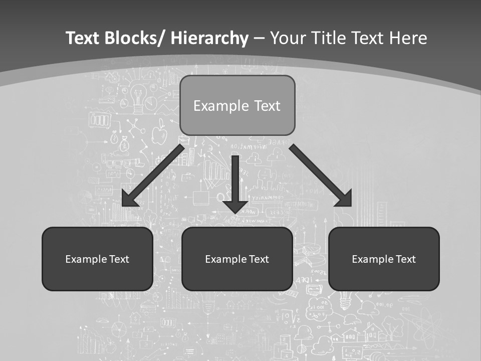 A Black And White Photo Of A Wall With A Lot Of Writing On It PowerPoint Template