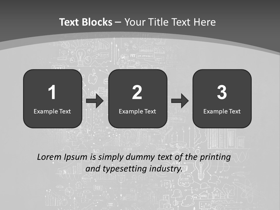 A Black And White Photo Of A Wall With A Lot Of Writing On It PowerPoint Template