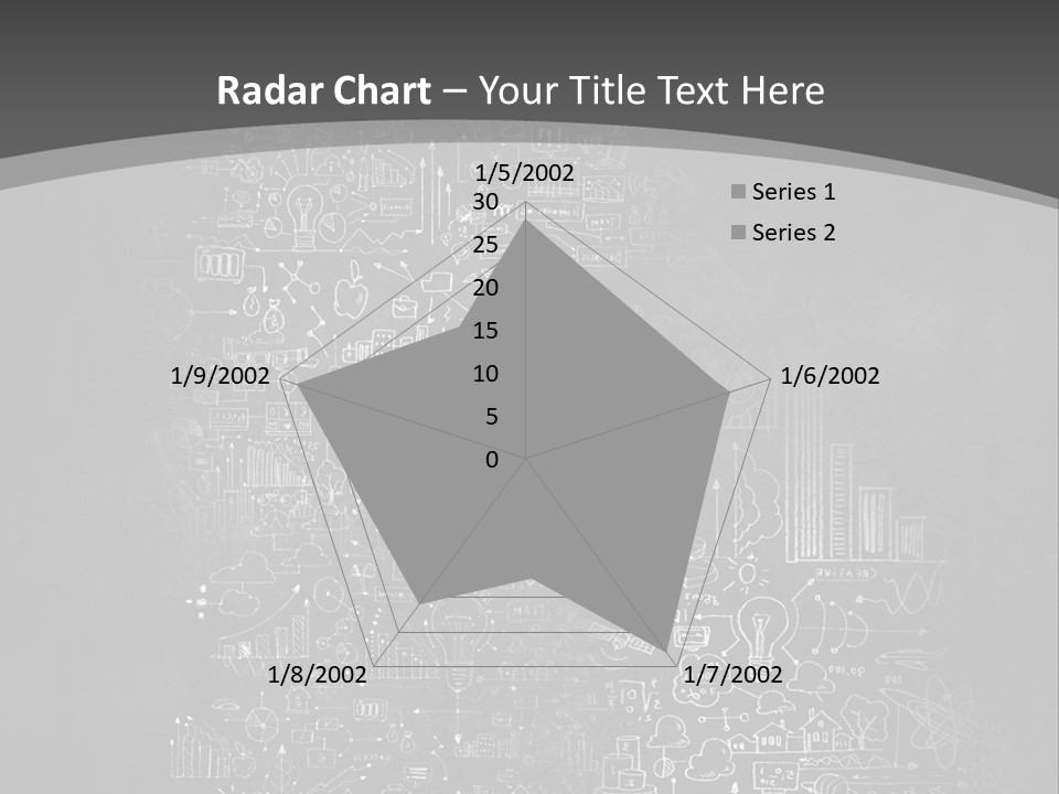 A Black And White Photo Of A Wall With A Lot Of Writing On It PowerPoint Template