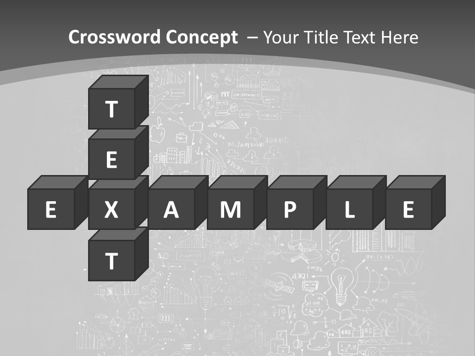 A Black And White Photo Of A Wall With A Lot Of Writing On It PowerPoint Template