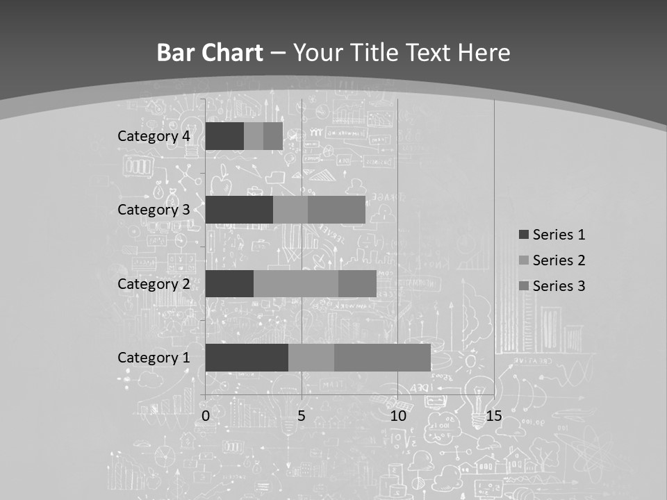 A Black And White Photo Of A Wall With A Lot Of Writing On It PowerPoint Template