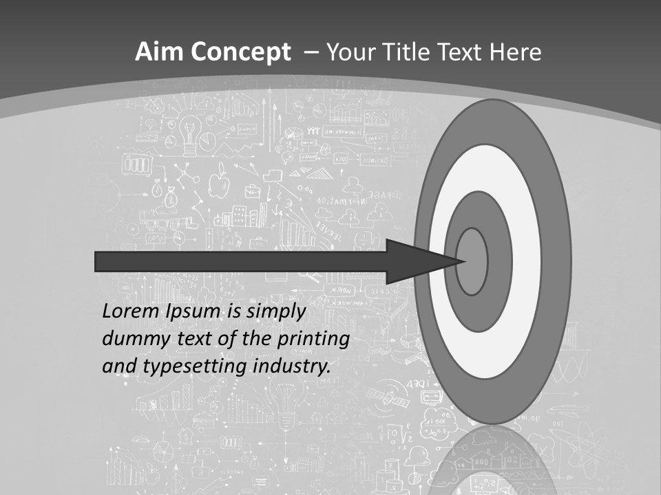 A Black And White Photo Of A Wall With A Lot Of Writing On It PowerPoint Template