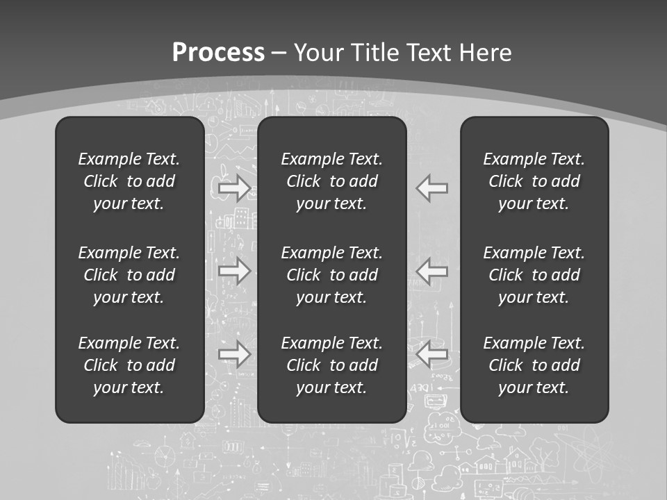 A Black And White Photo Of A Wall With A Lot Of Writing On It PowerPoint Template