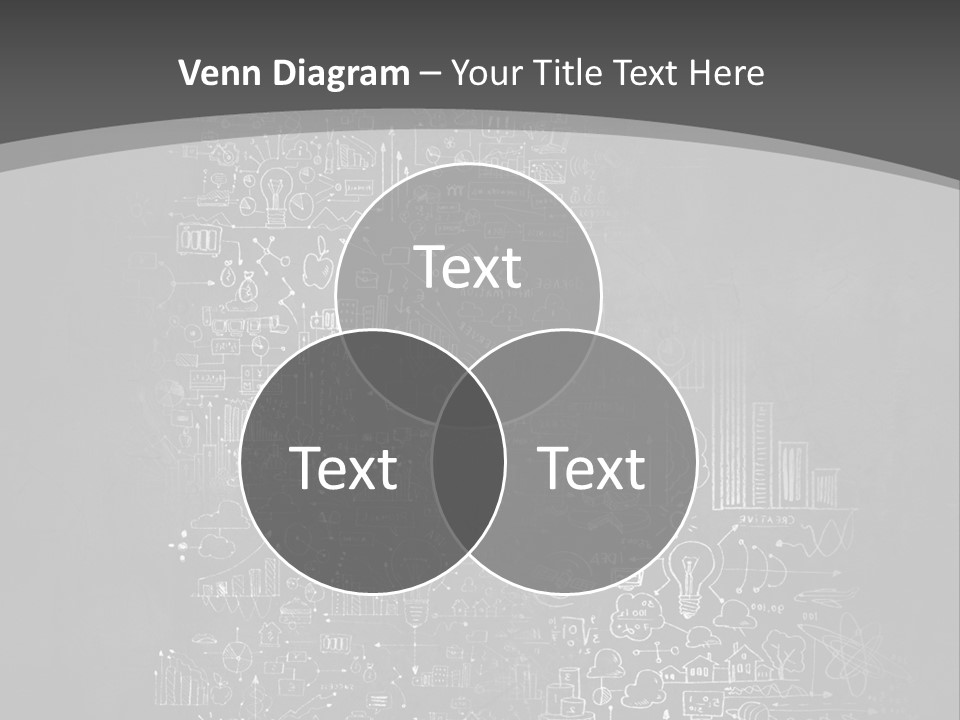 A Black And White Photo Of A Wall With A Lot Of Writing On It PowerPoint Template