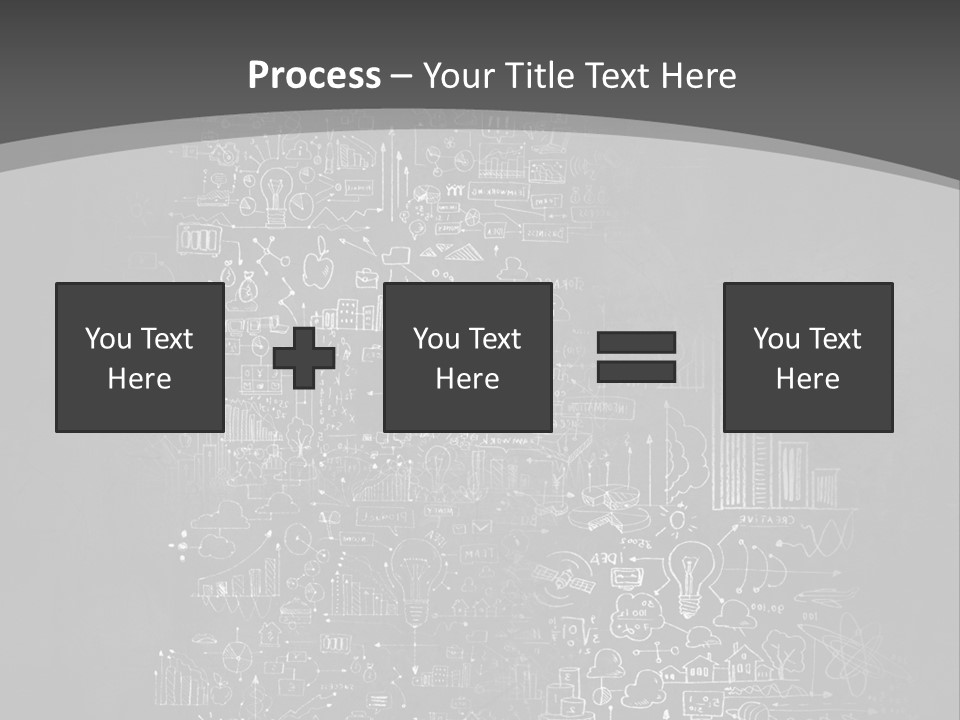 A Black And White Photo Of A Wall With A Lot Of Writing On It PowerPoint Template