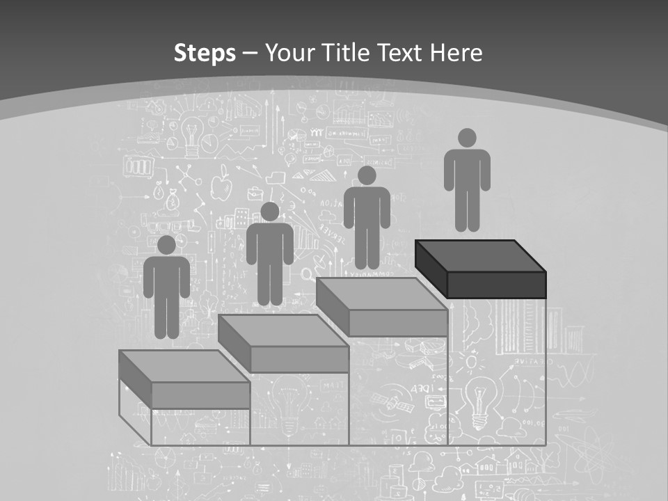 A Black And White Photo Of A Wall With A Lot Of Writing On It PowerPoint Template