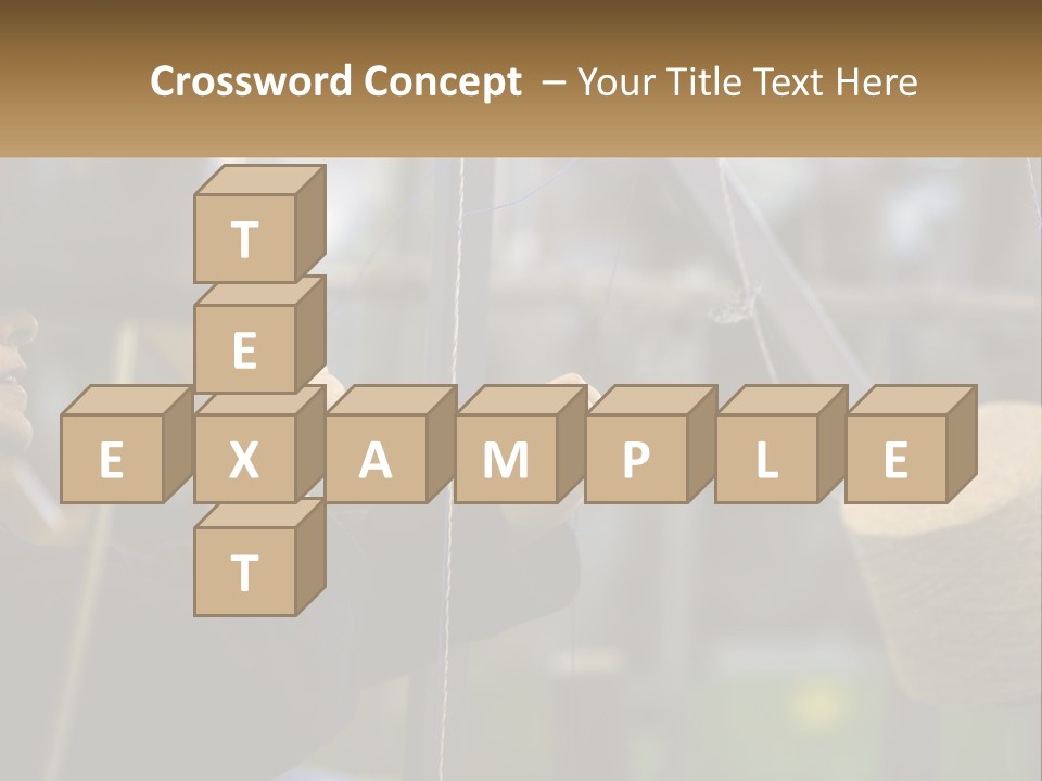 A Woman Is Working On A Piece Of Fabric PowerPoint Template