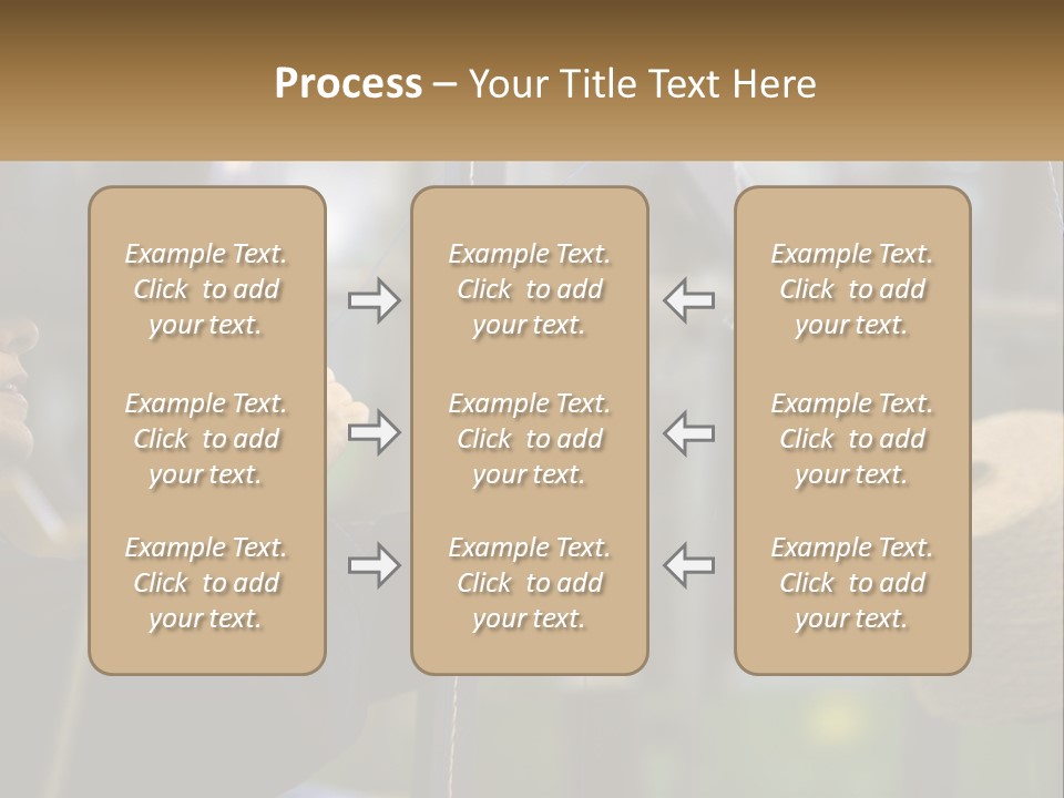 A Woman Is Working On A Piece Of Fabric PowerPoint Template