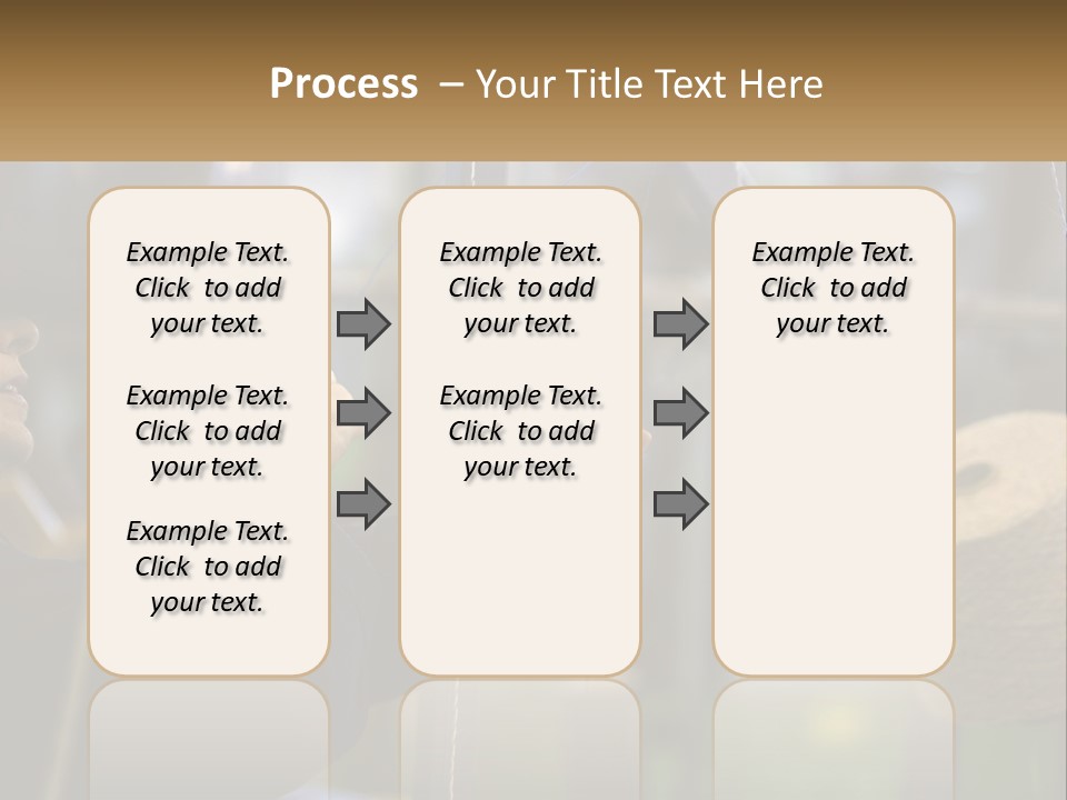 A Woman Is Working On A Piece Of Fabric PowerPoint Template