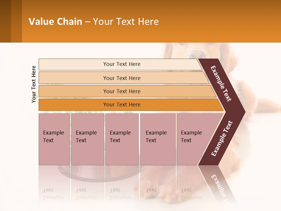 A Dog Sitting Next To A Bowl Of Vegetables PowerPoint Template