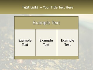 An Hourglass Sitting On Top Of A Pile Of Rocks PowerPoint Template