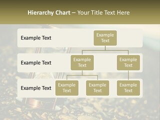 An Hourglass Sitting On Top Of A Pile Of Rocks PowerPoint Template