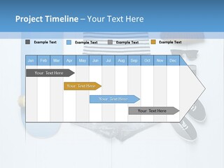 A Skateboard, Hat, Sunglasses, And A Pair Of Shorts Lay On A PowerPoint Template