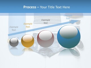 A Skateboard, Hat, Sunglasses, And A Pair Of Shorts Lay On A PowerPoint Template