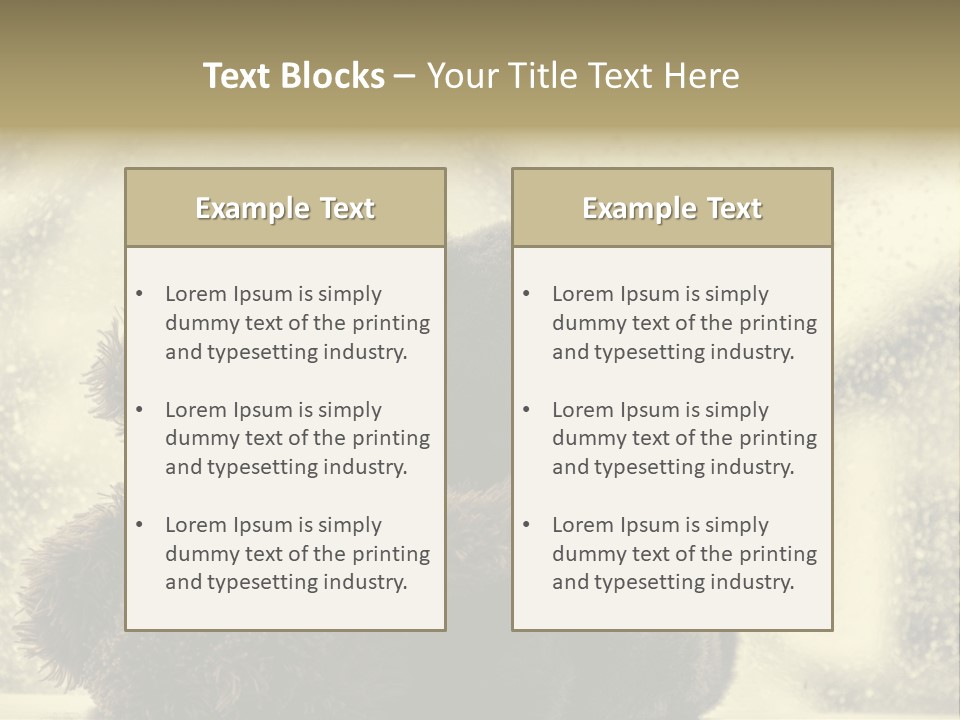 A Teddy Bear Sitting Next To Another Teddy Bear On A Rainy Day PowerPoint Template