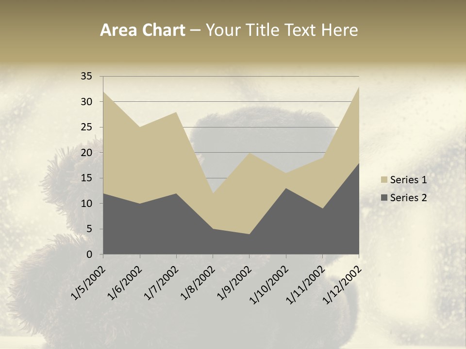 A Teddy Bear Sitting Next To Another Teddy Bear On A Rainy Day PowerPoint Template