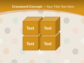 A Polka Dot Powerpoint Presentation Is Shown PowerPoint Template