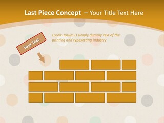 A Polka Dot Powerpoint Presentation Is Shown PowerPoint Template
