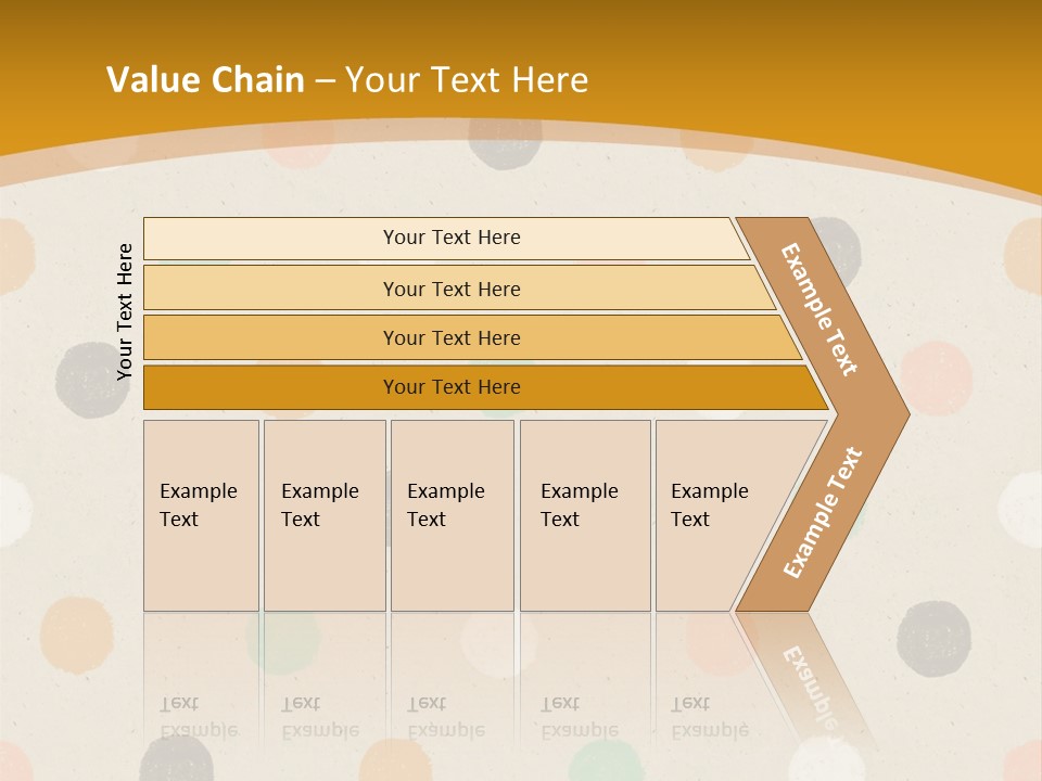A Polka Dot Powerpoint Presentation Is Shown PowerPoint Template