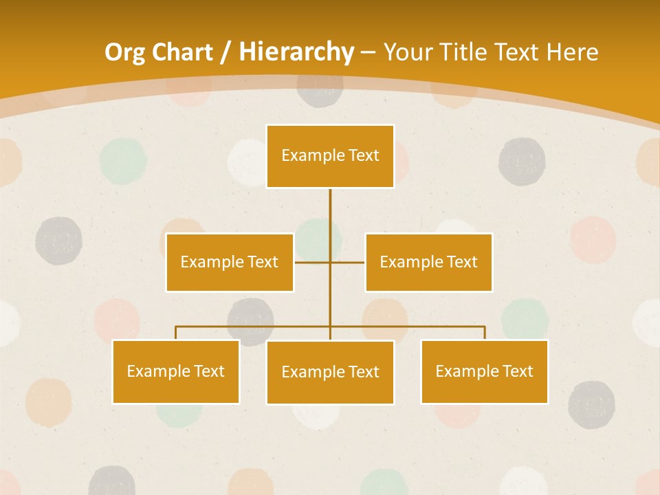 A Polka Dot Powerpoint Presentation Is Shown PowerPoint Template