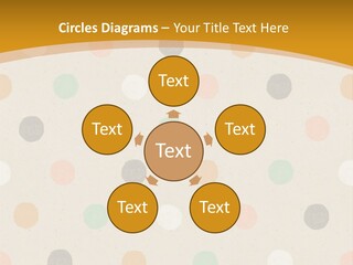 A Polka Dot Powerpoint Presentation Is Shown PowerPoint Template