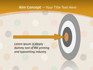A Polka Dot Powerpoint Presentation Is Shown PowerPoint Template