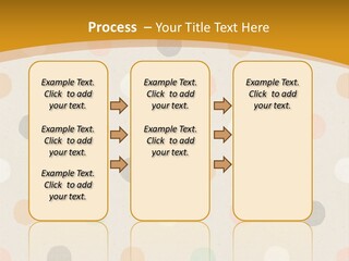 A Polka Dot Powerpoint Presentation Is Shown PowerPoint Template