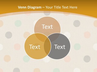 A Polka Dot Powerpoint Presentation Is Shown PowerPoint Template