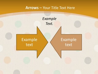 A Polka Dot Powerpoint Presentation Is Shown PowerPoint Template