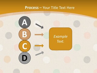 A Polka Dot Powerpoint Presentation Is Shown PowerPoint Template