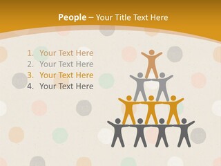 A Polka Dot Powerpoint Presentation Is Shown PowerPoint Template