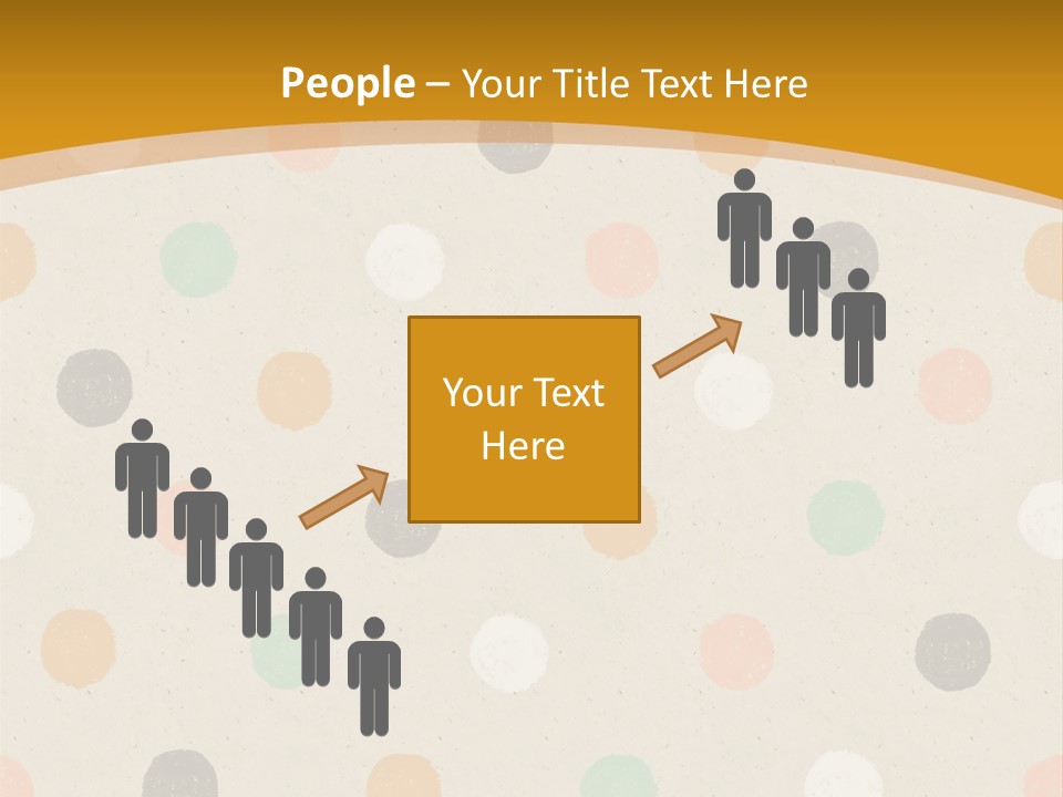 A Polka Dot Powerpoint Presentation Is Shown PowerPoint Template