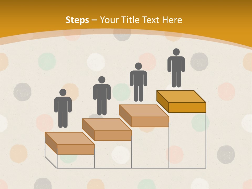 A Polka Dot Powerpoint Presentation Is Shown PowerPoint Template