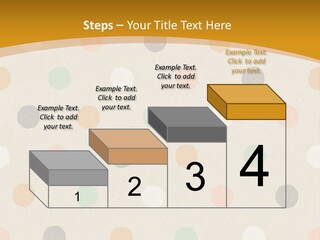 A Polka Dot Powerpoint Presentation Is Shown PowerPoint Template
