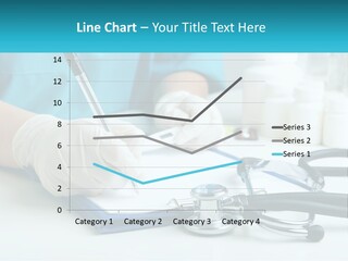 A Doctor Writing On A Clipboard With A Stethoscope PowerPoint Template