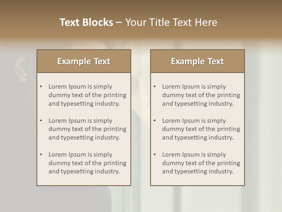 A Woman Looking Out Of A Window With A Curtain PowerPoint Template