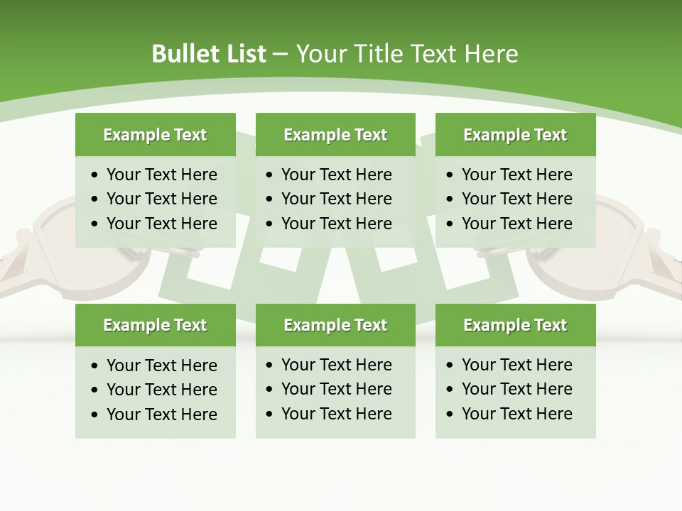 A Green House With Two Keys On Top Of It PowerPoint Template