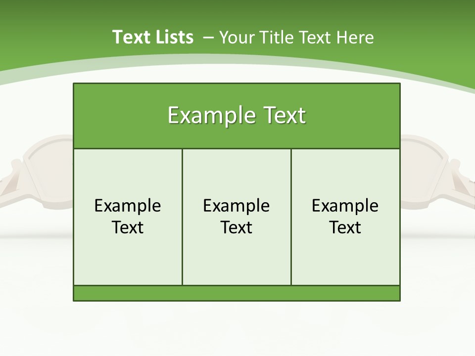 A Green House With Two Keys On Top Of It PowerPoint Template