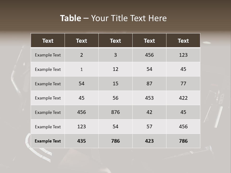 A Woman In A Bra Top Is On A Treadmill PowerPoint Template