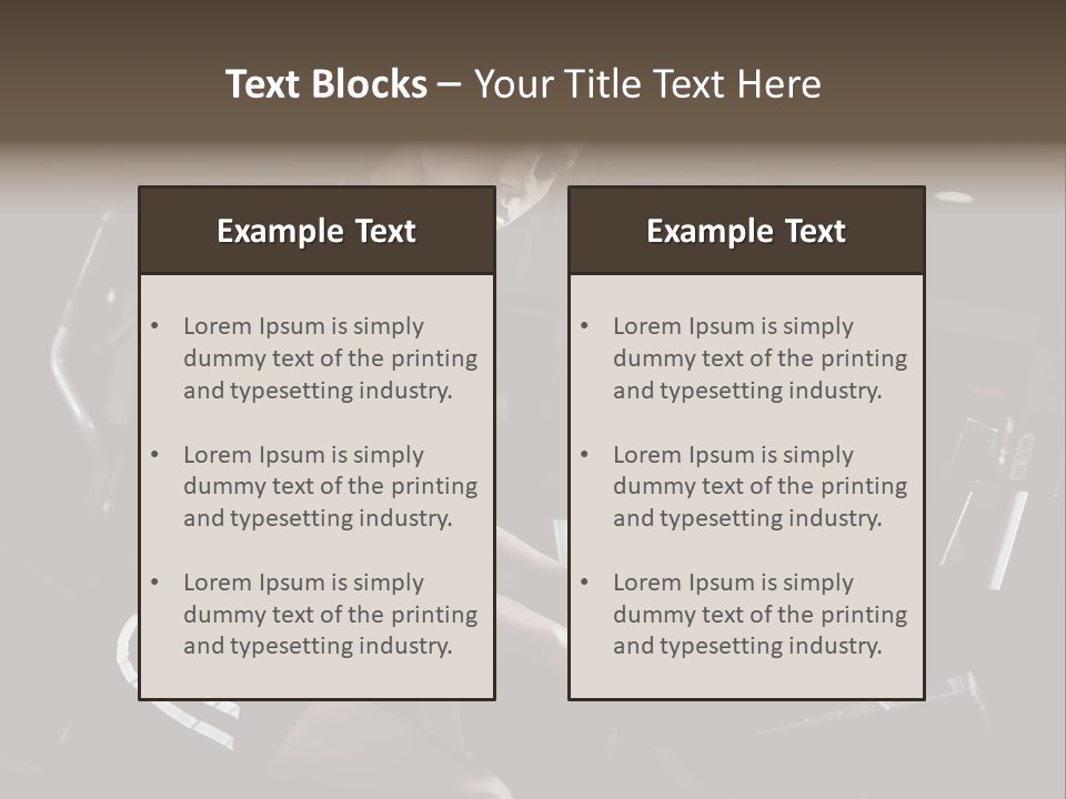 A Woman In A Bra Top Is On A Treadmill PowerPoint Template