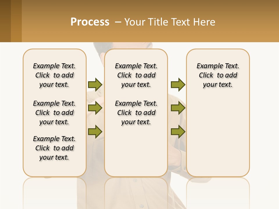 A Man Making A Stop Sign With His Hands PowerPoint Template