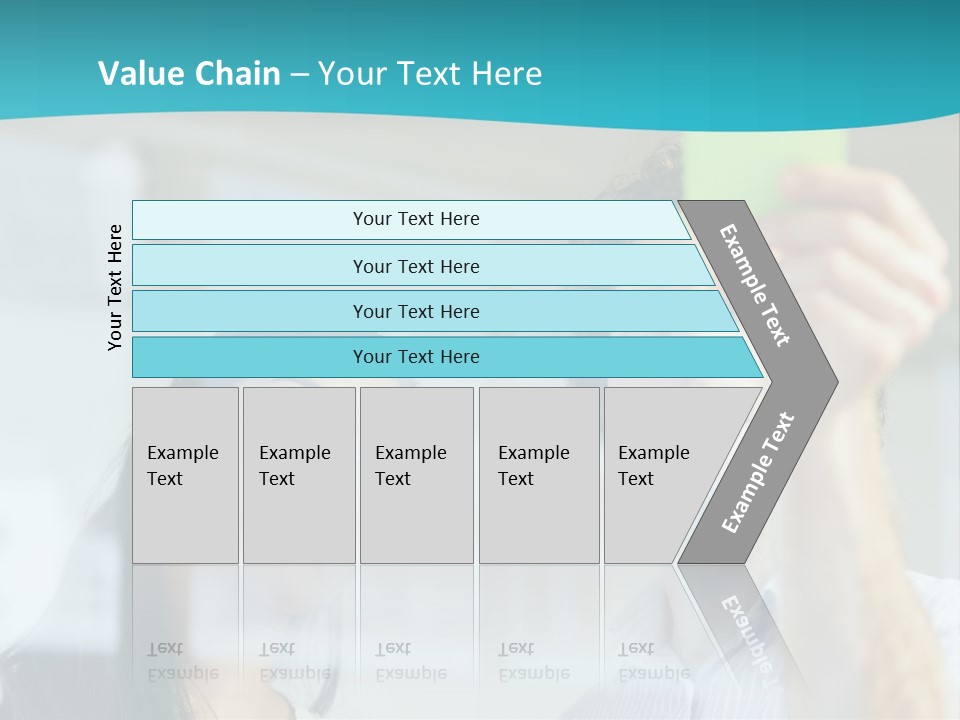 A Man And A Woman Are Looking At A Piece Of Paper PowerPoint Template